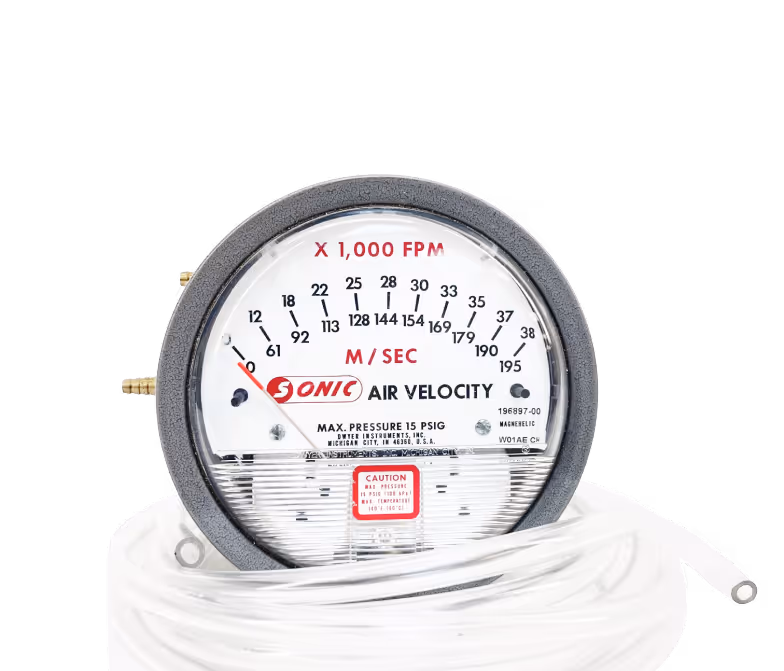 Sonic Air Velocity Gage